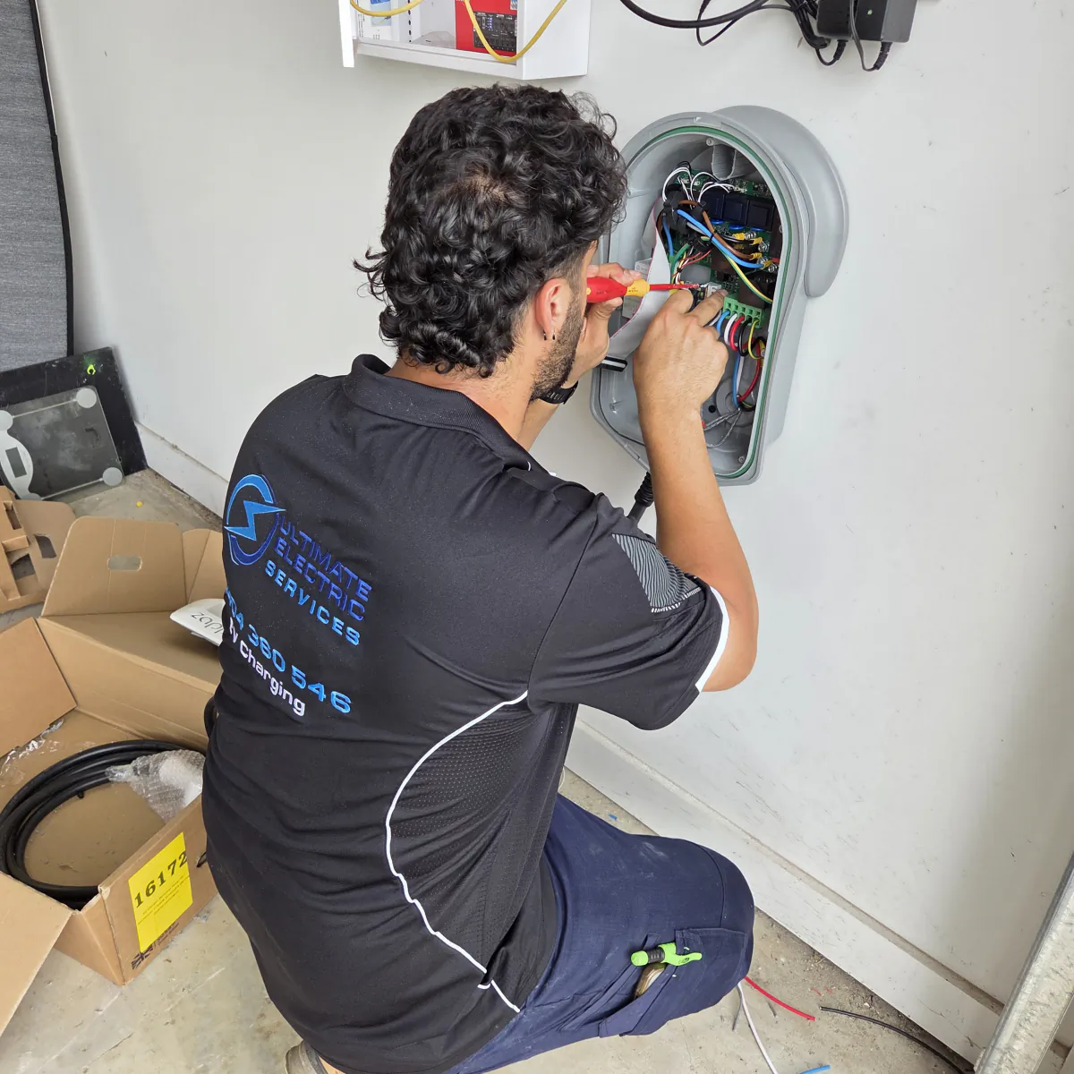 Myenergi Zappi EV charger installation
